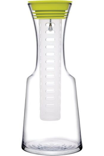 STOREMAX Goldwhirl 43624 Zest Carafe with 6 Glasses, Yellow Lid Trendflash 467437