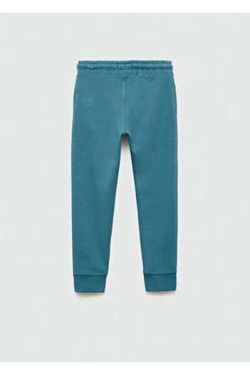 MANGO Kids Cotton Jogger Pants