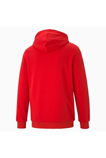 Puma Unisex Ess Big Logo Sweat Hoodie - High Risk Red 586688 -11