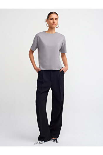 Dilvin P3683 Μοντέλο Basic T-Shirt