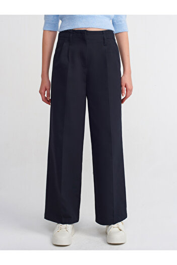 Dilvin 71210 Dad Fit Klasik Pantolon-Lacivert