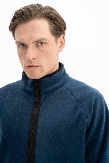 Arma Чоловічий індиго стильний regular fit флісовий светр K26324674601