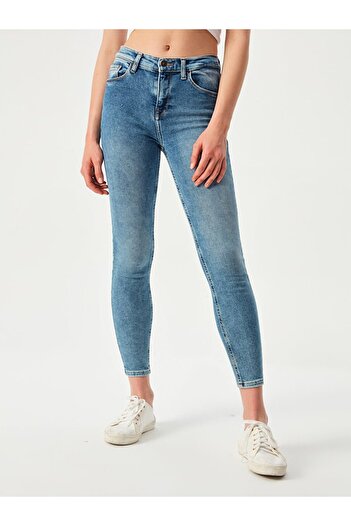 Ltb Pantaloni skinny cu talie înaltă Tanya X