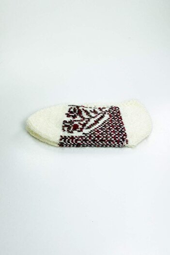 İntive Lingerie Hand Knitted Winter Stylish Women's Wool Booties D3