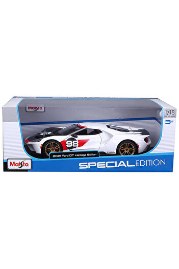 Maisto 1/18 2021 Model Ford Gt Heritage Edition