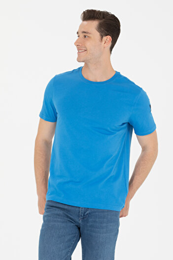 U.S. Polo Assn. Ανδρικό μπλουζάκι Saks Basic Crew Neck 50264916 -VR045