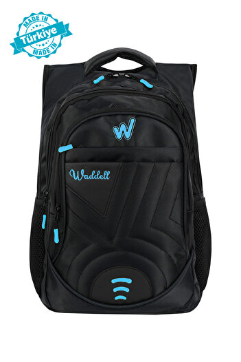 Waddell 1900 Denye Siyah Sırt Çantası 3052-M