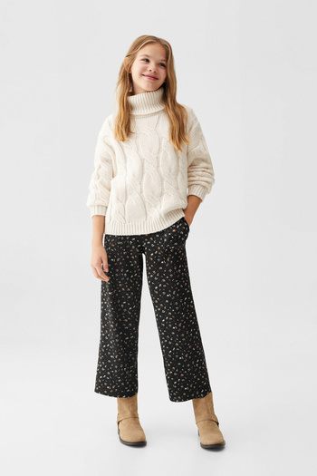 MANGO Kids Black Pants for Kids