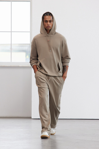Trendyol Collection Limited Edition Mink Oversize/Loose Fit Carpenter Baggy Sweatpants Tmnaw25Ea00018