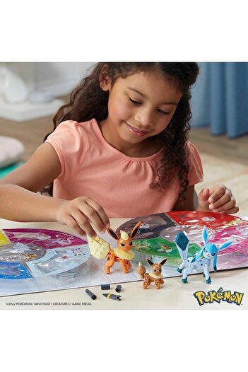 Cici Oyuncak Pokémon - Eevee Evrimleşmesi Dönüşümleri Yapı Blok Seti