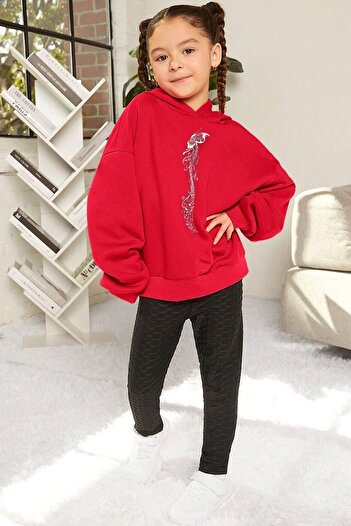 uyguntarz Children's Song Butterflies Printed Sweatshirt