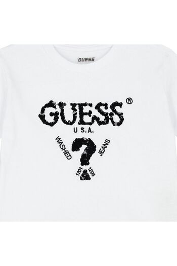 Guess Μίνι μπλουζάκι BOXY SS