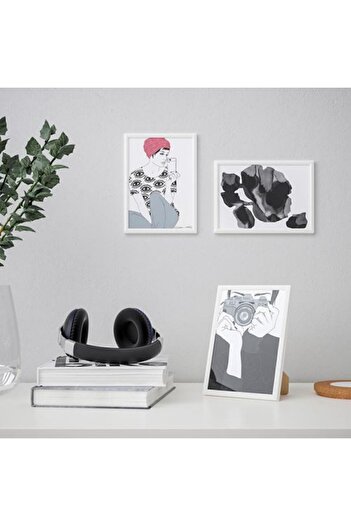 IKEA 4 Pieces 13x18 White Frame A5