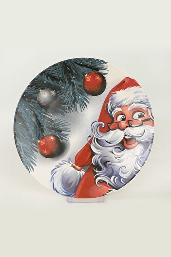 Keramika Christmas Santa Claus Serving Plate - 26 cm - 17980