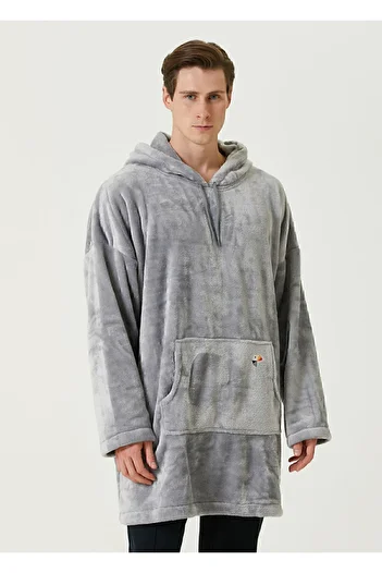 İrya Es Parla Lexi Poncho Dark Gray Oversize