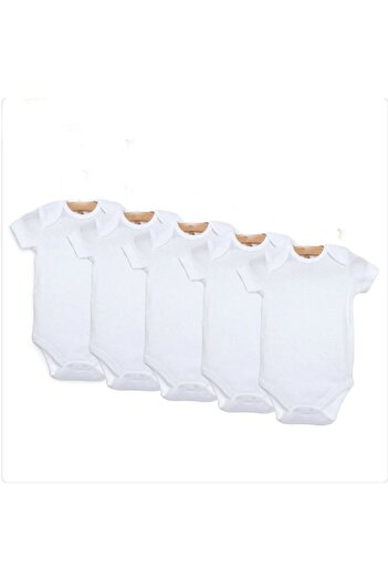 For My Baby Unisex Short Sleeve 5-Piece Body Set
