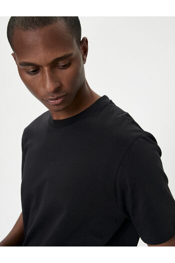 Koton Ανδρικό T-Shirt Crew Neck