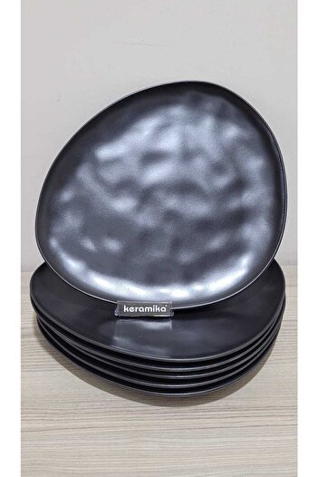 Keramika Set of 6 Triangle Serving Plates