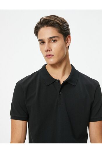 Koton Ανδρικό μπλουζάκι Polo Neck