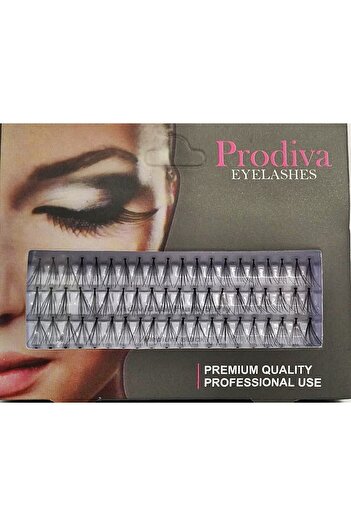 PRODİVA Marka 5 Ply 80 Adet Tekli Takma Kirpik - Medıum