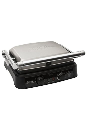TEFAL Grill Gourmet Minute 6 Slice Capacity 2000 Watt Grill and Toaster - Inox
