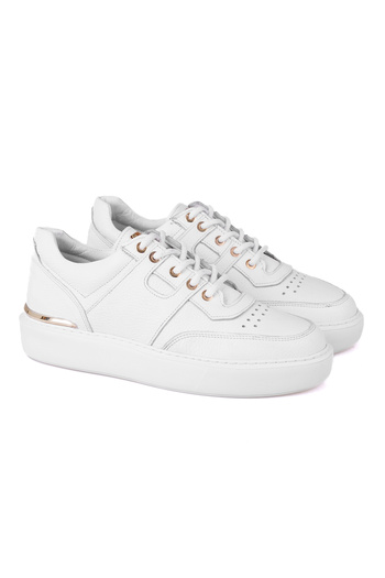 Desa Astrid White Men's Leather Sports Shoes