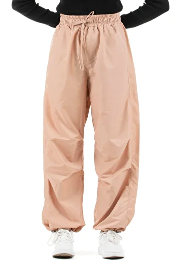 Sevitli Parasut Fabric Trousers-beige