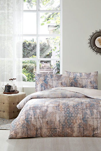 Özdilek Vintage Rug Double Soft Life Satin Duvet Set