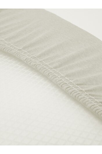 FAVORA King Size Elastic Combed Cotton Sheet