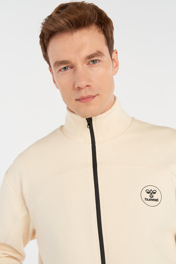 hummel Hmlroyal Men's Sweatshirt - Cream, Zip, 922060 -9820