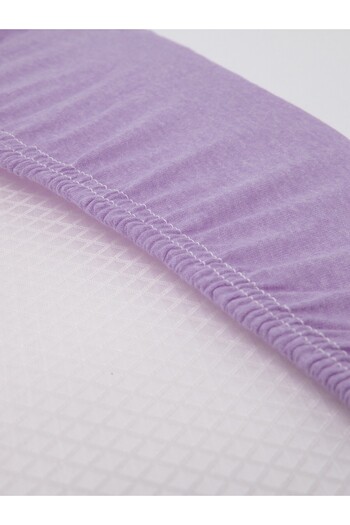 FAVORA King Size Elastic Combed Cotton Sheet
