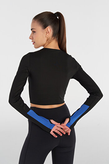 hummel Ventura Uzun Kollu Crop Tişört