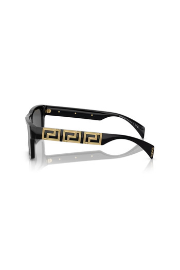 Versace Man Rectangle Sunglasses- Ve 4445 - Lense Size:54mm - Black
