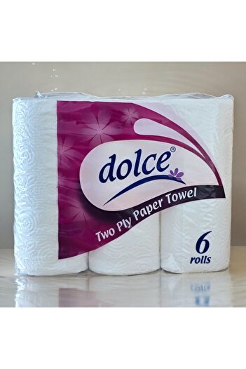 Dolce 6-Piece Double Layer Paper Towel Set