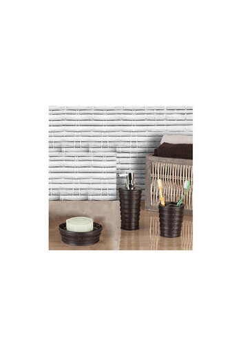 Prima Nova Palm Brown 3-Piece Bathroom Set