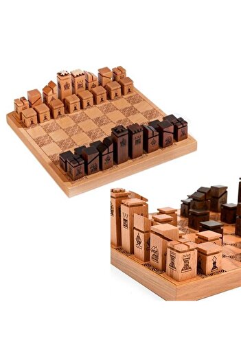 Anadolia Wooden Chess Set