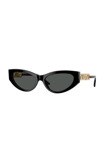 Versace Woman Cat Eye Sunglasses- Ve 4470b - Lense Size:56mm - Black