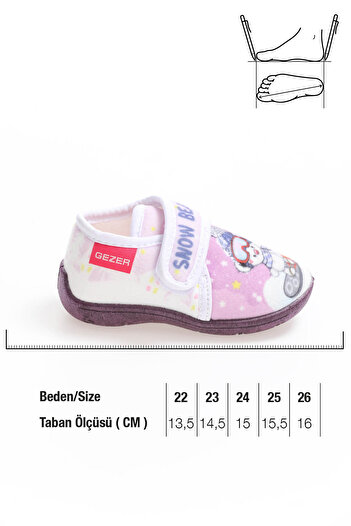 GEZER Winter Baby Girl Slippers Shoes
