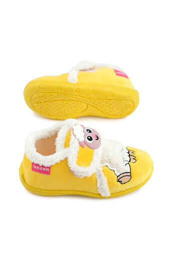GEZER Winter Velcro Adjustable Comfortable Insole Girl's Slippers Shoes