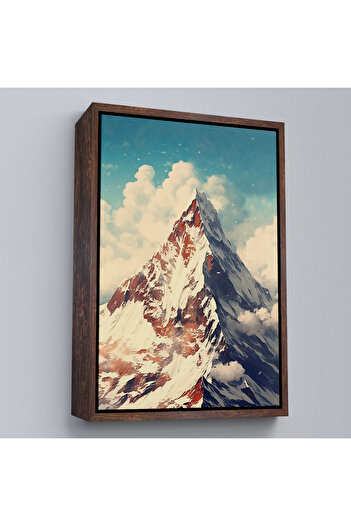 indispensablely Framed Mount Everest Painting-7604