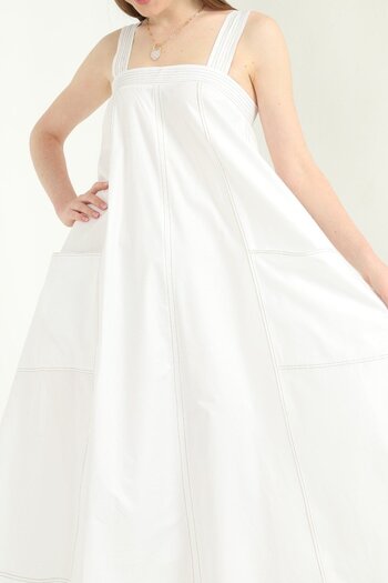 Elbee Fashion Woman Φόρεμα με τσέπη με λουράκι