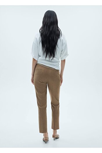 MANGO Woman Orta belli dar pantolon