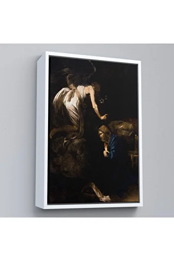 indispensablely Caravaggio with Frame - Annunciation Painting - Annunciation-7420