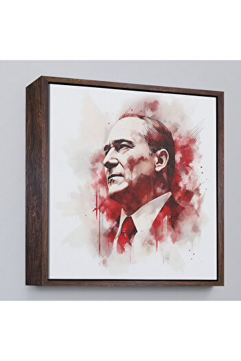 indispensablely Framed Ataturk Painting-8332
