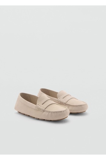 MANGO Woman Loafer aus Wildleder