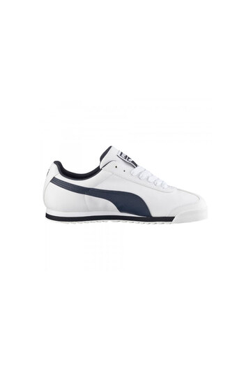 Puma 353572-12 Roma Basic Erkek Beyaz-lacivert Spor Ayakkabı