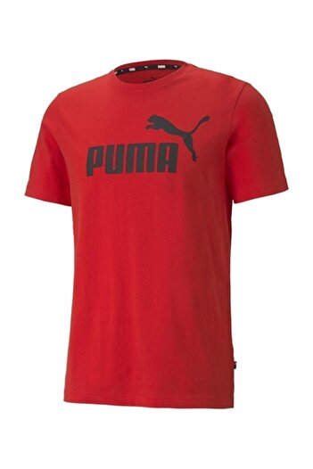 Puma Μπλουζάκι Unisex με λογότυπο Ess - 586666-11 High Risk Red