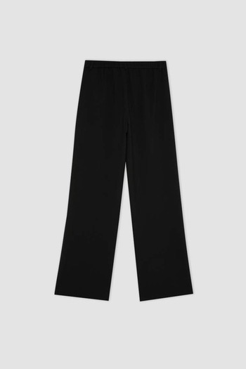 DeFacto Women's Canvas Trousers D4360Ax/Bk27 Black