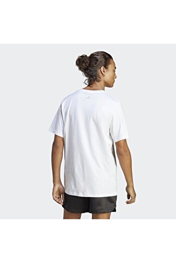 adidas Ανδρικό μπλουζάκι M Bl Sj T - IC9349 Μαύρο/Μαύρο/Λευκό
