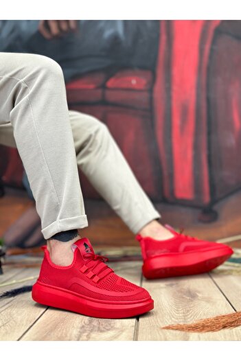 BOA Ba0375 Special Knitted Knitwear Style Red Color Sports Shoes